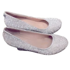 Bedazzled Wedge Shoes